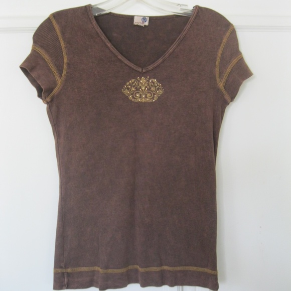 Three cotton tanks by One World, mix-colors, Sz S - Picture 2 of 8